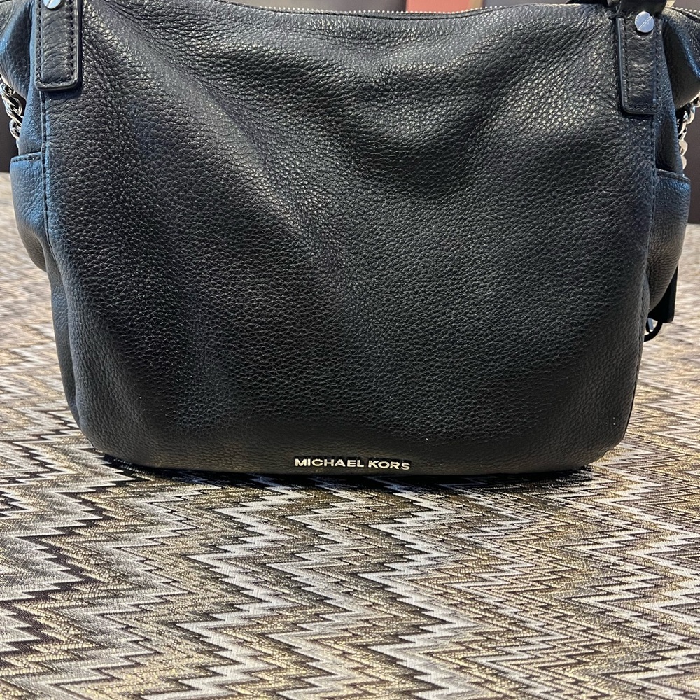 Michael Kors Black Leather Tote
